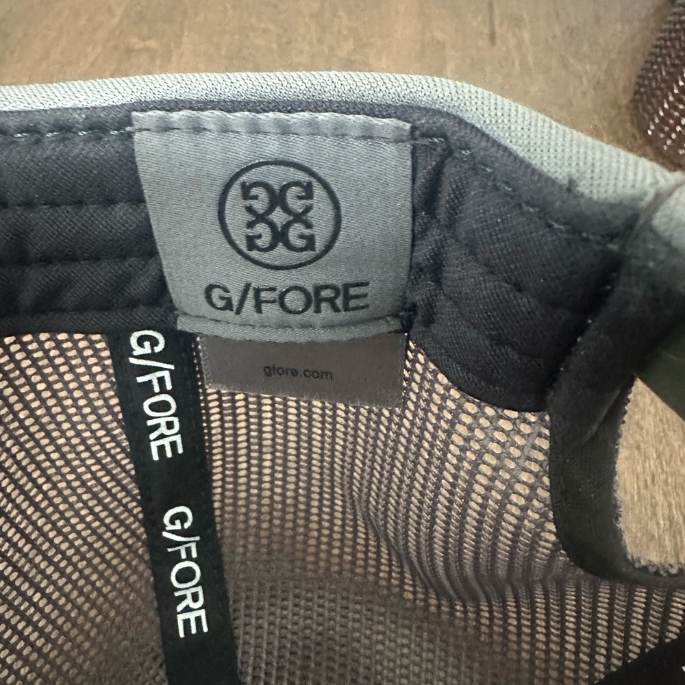 G/FORE Green and Pink Mesh Trucker Hat - Picture 6 of 6